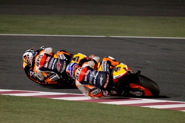 D. Pedrosa, C. Stoner